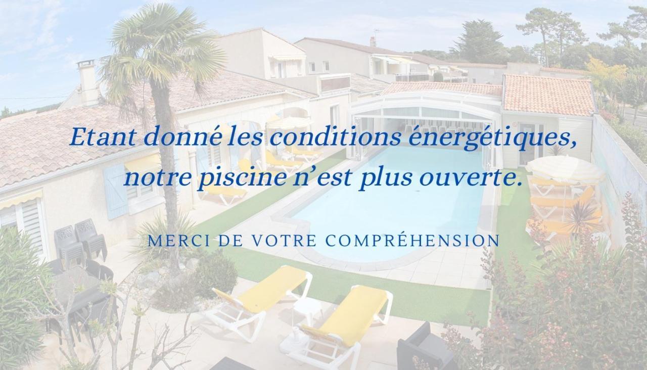 Hotel Residence Les Flots Saint-Palais-sur-Mer Eksteriør bilde